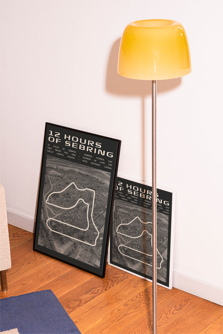 12 Hours of Sebring Poster – Picture Series