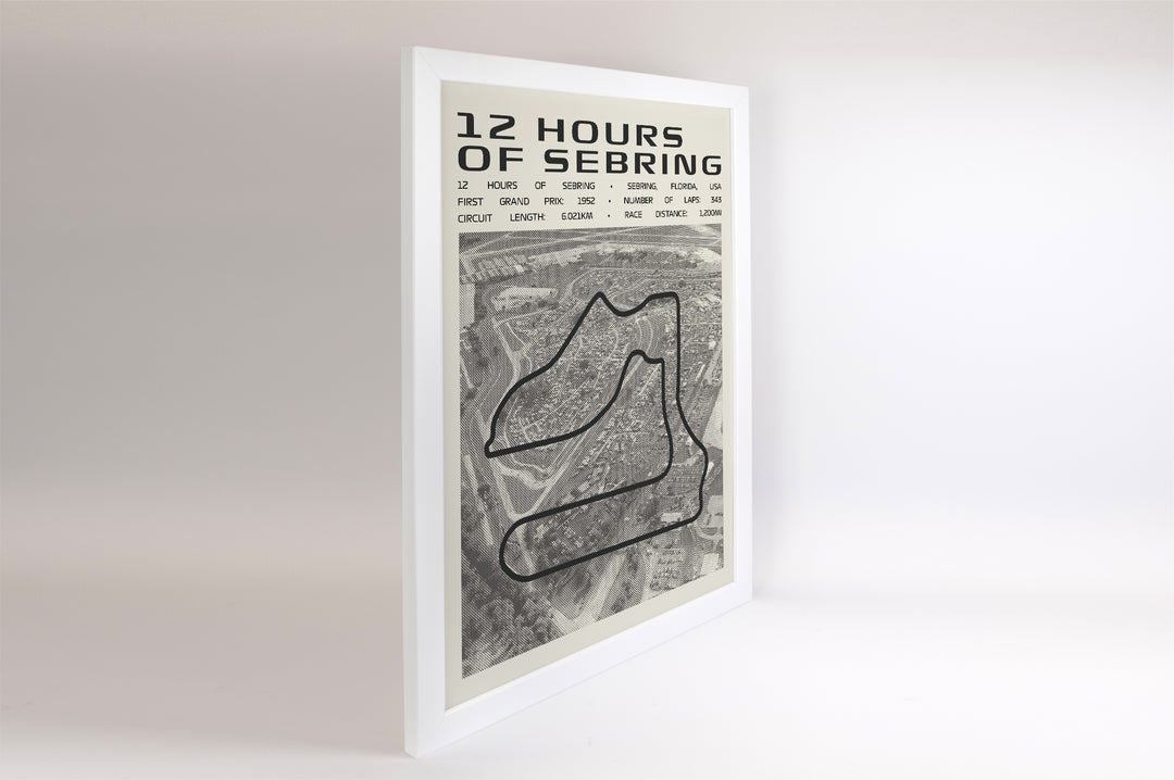 12 Hours of Sebring Poster – Picture Series