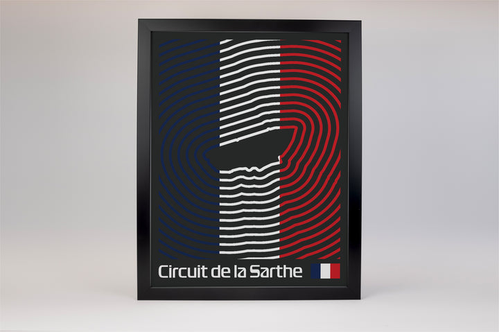 24 Hours of Le Mans Poster – Line Series