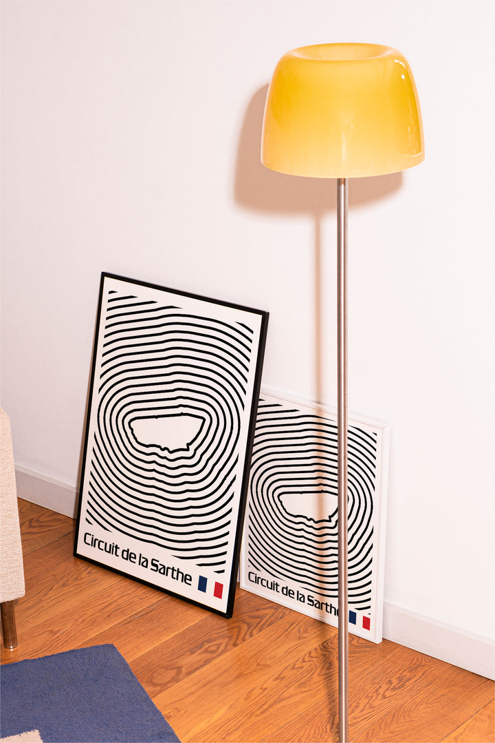 24 Hours of Le Mans Poster – Line Series