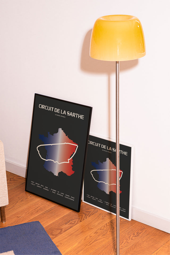 24 Hours of Le Mans Poster – Minimal Series