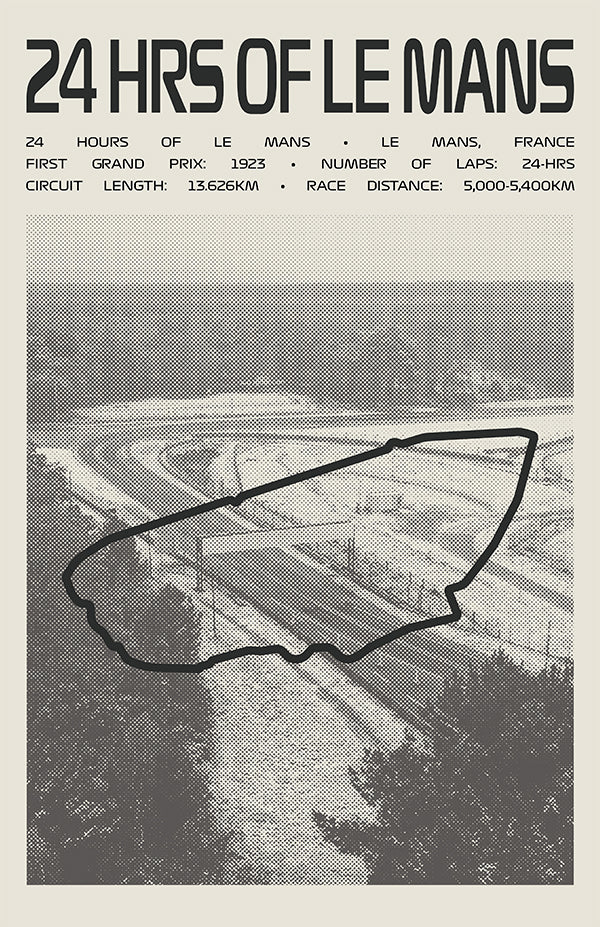 24 Hours of Le Mans Poster – Picture Series