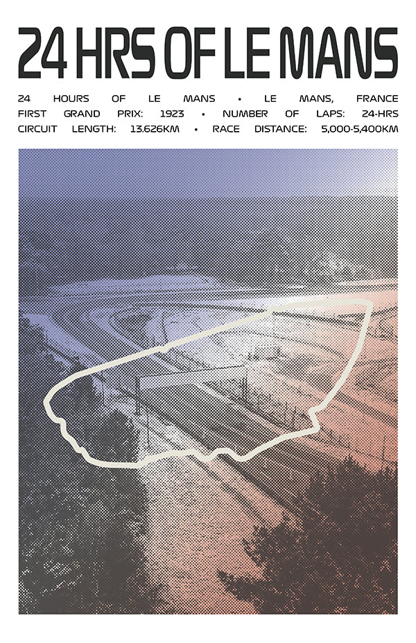 24 Hours of Le Mans Poster – Picture Series