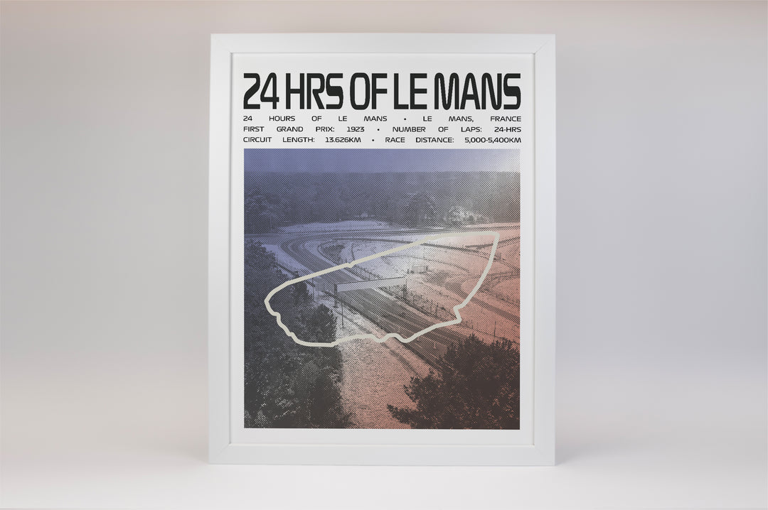 24 Hours of Le Mans Poster – Picture Series