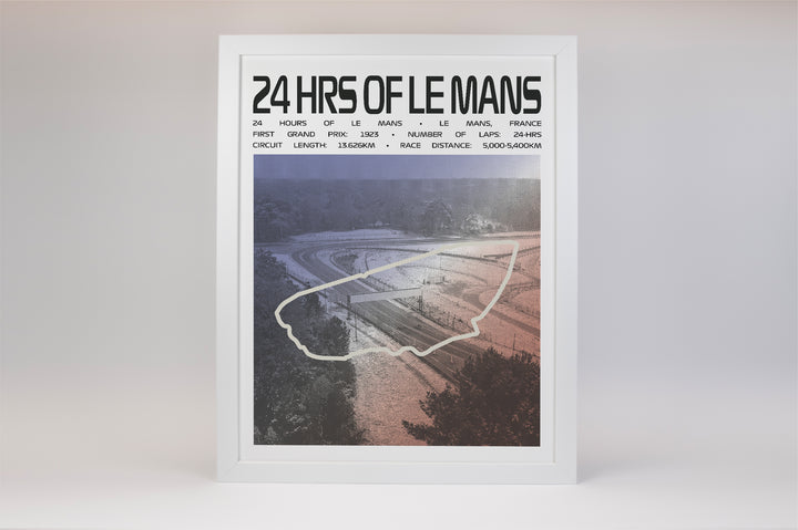 24 Hours of Le Mans Poster – Picture Series