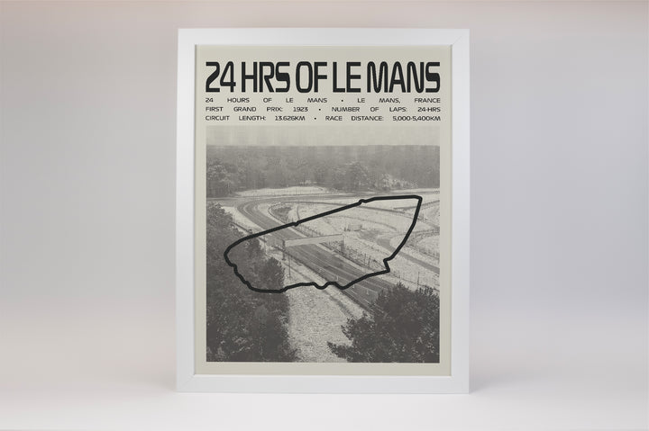 24 Hours of Le Mans Poster – Picture Series