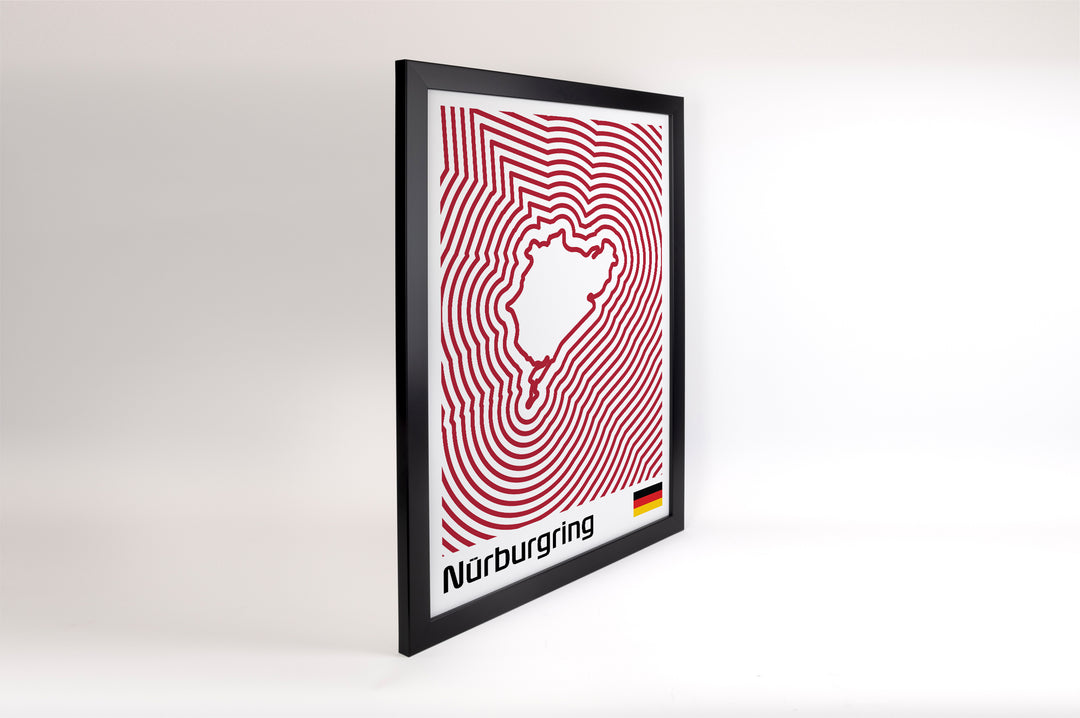 24 Hours of Nürburgring Poster – Line Series