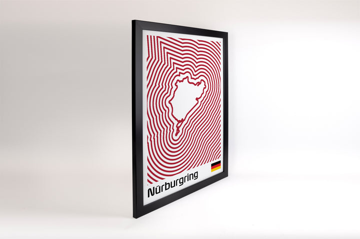 24 Hours of Nürburgring Poster – Line Series