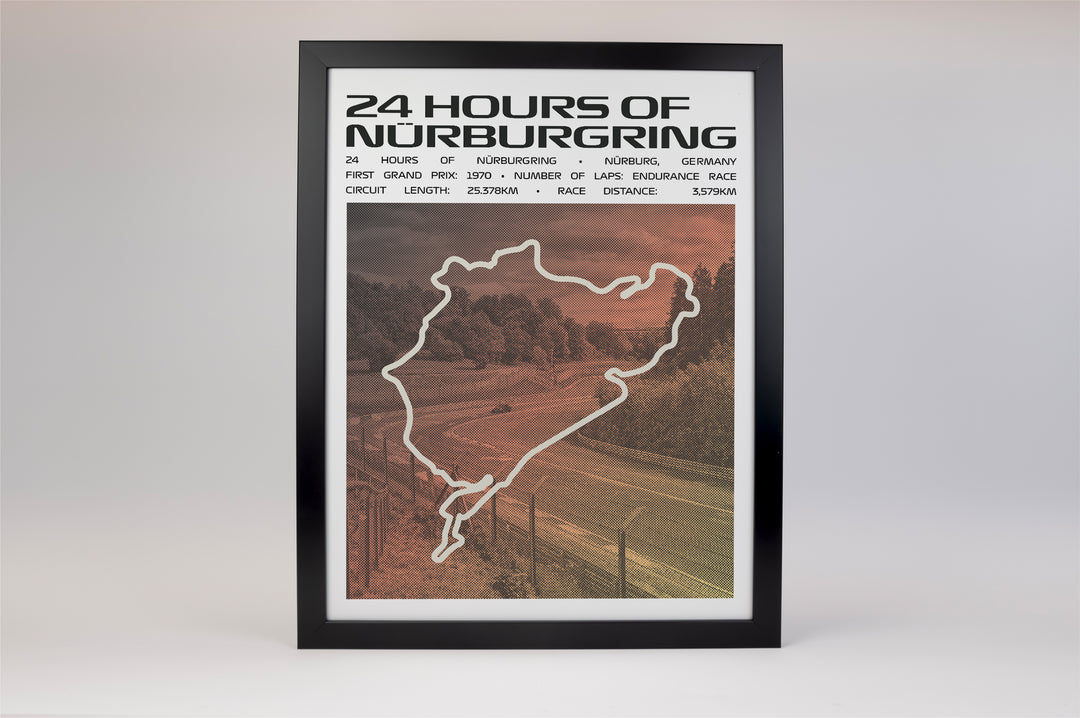 24 Hours of Nürburgring Poster – Picture Series