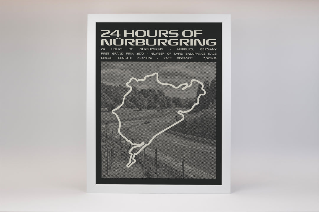 24 Hours of Nürburgring Poster – Picture Series