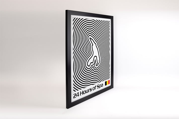 24 Hours of Spa Poster – Line Series