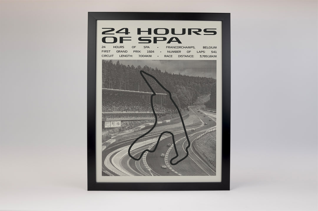 24 Hours of Spa Poster – Picture Series