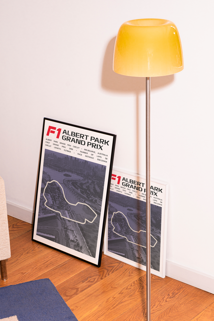 Albert Park Circuit Poster – Picture Series