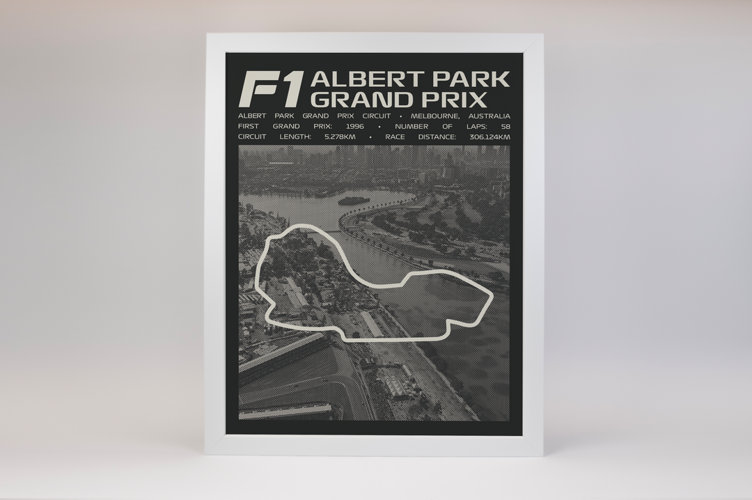 Albert Park Circuit Poster – Picture Series