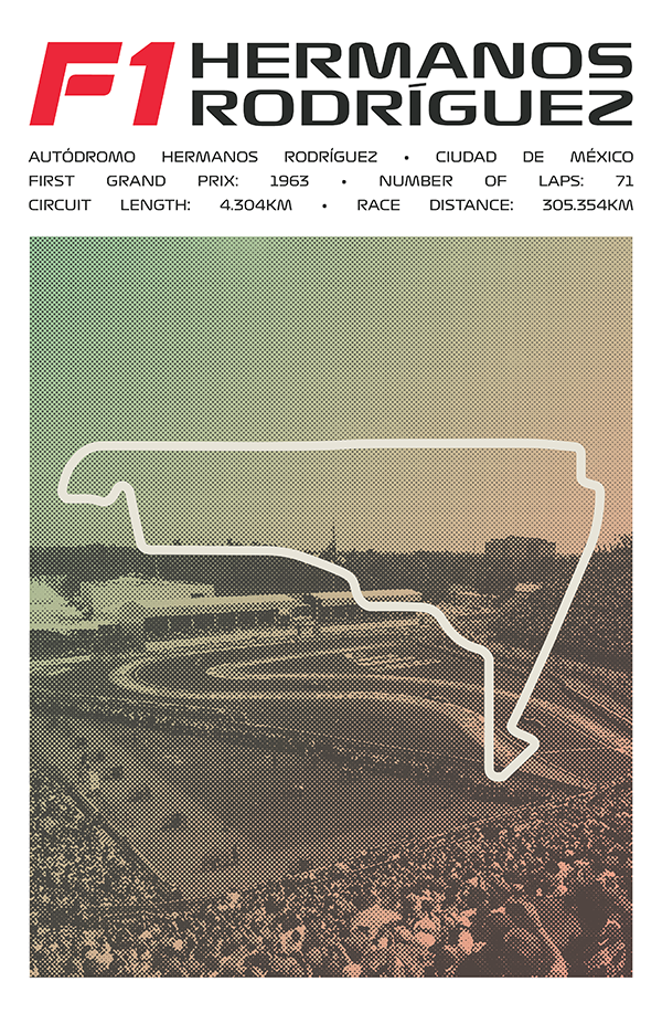 Autódromo Hermanos Rodríguez Poster – Picture Series