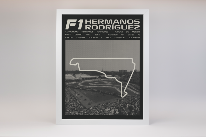 Autódromo Hermanos Rodríguez Poster – Picture Series