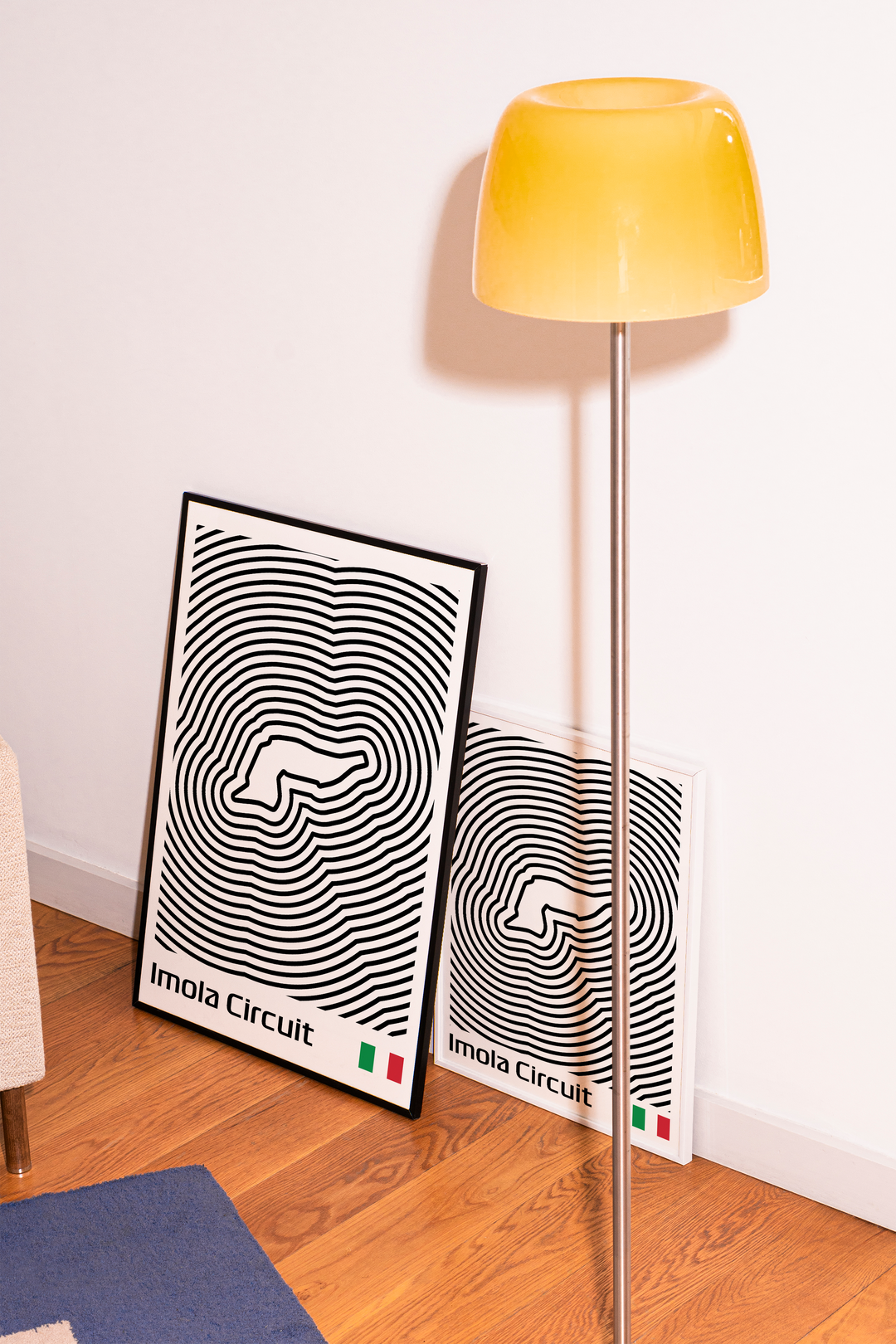 Autodromo Internazionale Enzo e Dino Ferrari Poster – Line Series
