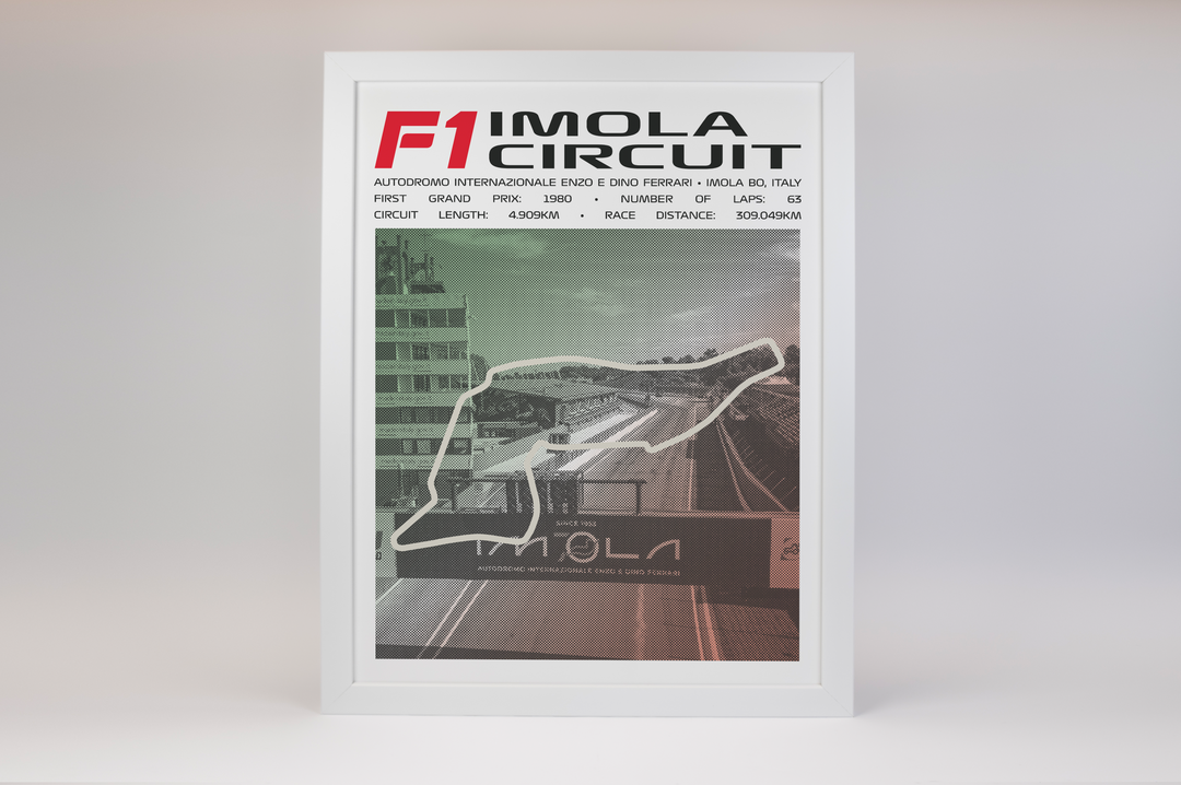 Autodromo Internazionale Enzo e Dino Ferrari Poster – Picture Series