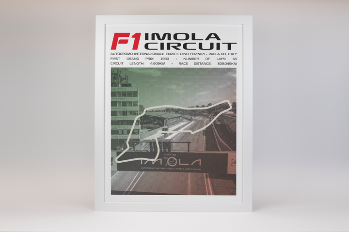 Autodromo Internazionale Enzo e Dino Ferrari Poster – Picture Series
