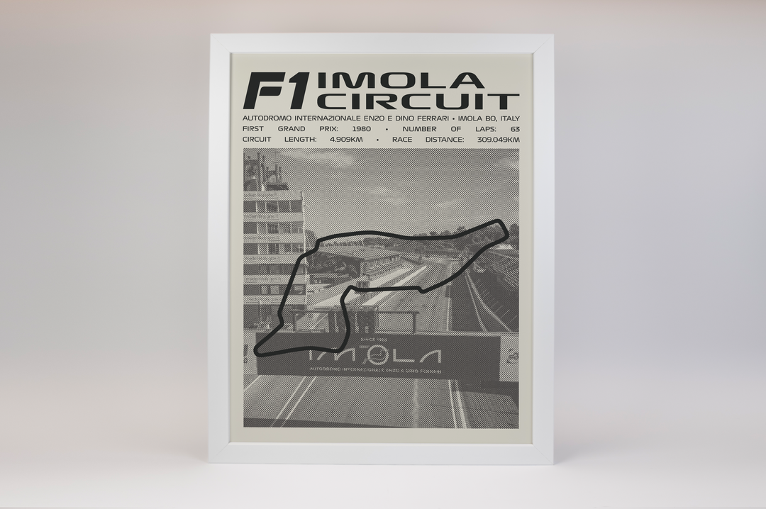 Autodromo Internazionale Enzo e Dino Ferrari Poster – Picture Series