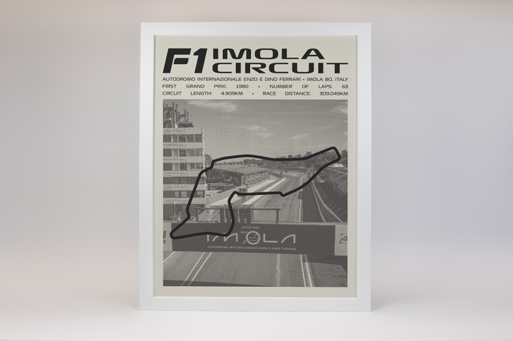 Autodromo Internazionale Enzo e Dino Ferrari Poster – Picture Series