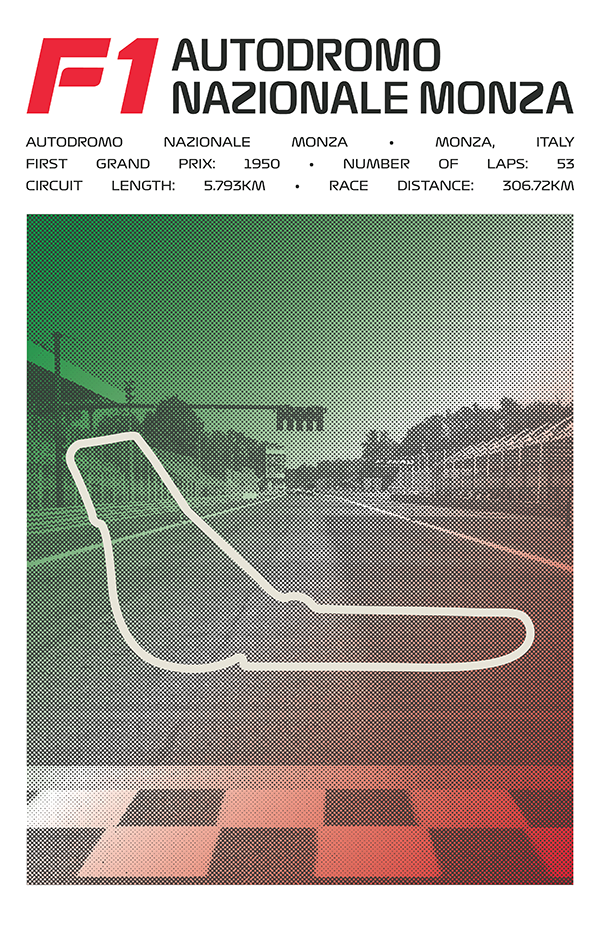 Autodromo Nazionale Monza Poster – Picture Series