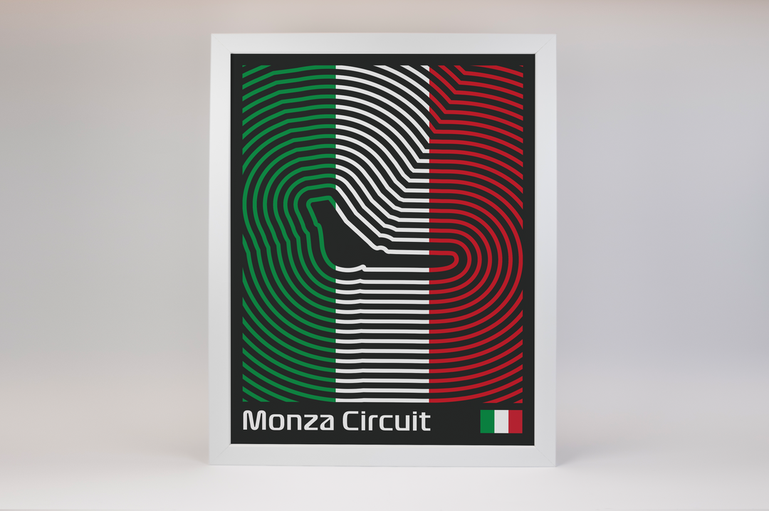 Autodromo Nazionale Monza Poster – Line Series