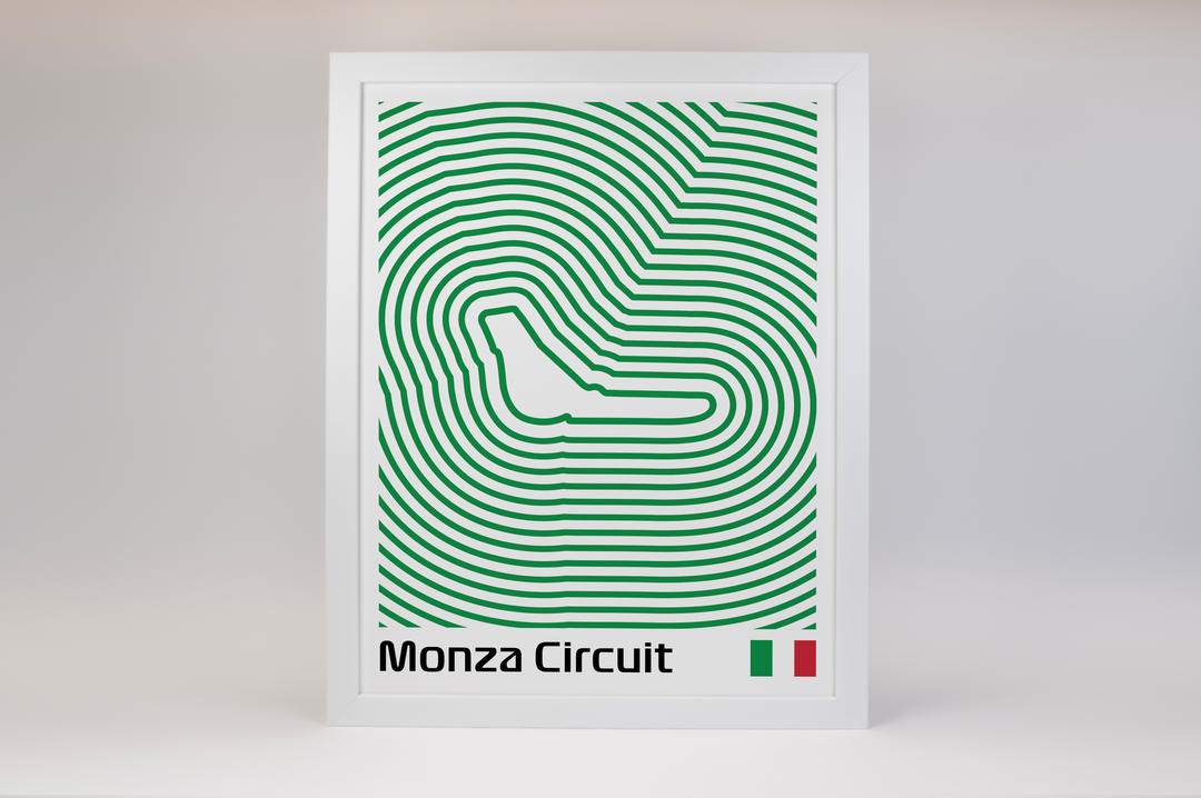 Autodromo Nazionale Monza Poster – Line Series