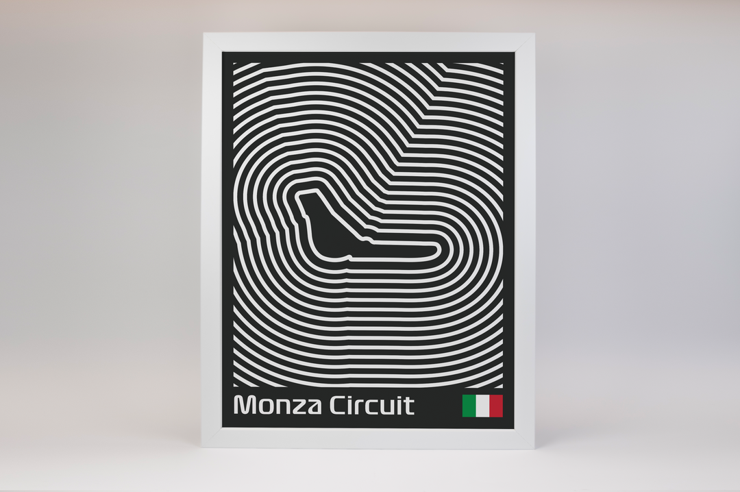 Autodromo Nazionale Monza Poster – Line Series