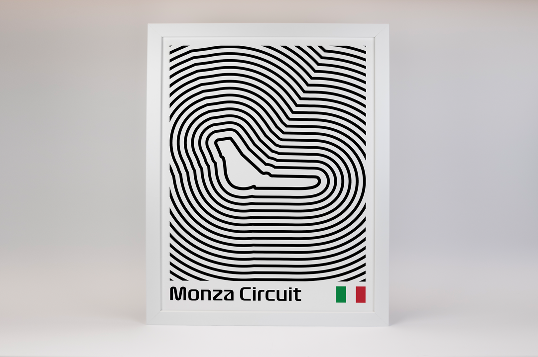 Autodromo Nazionale Monza Poster – Line Series