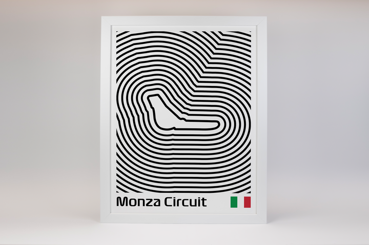 Autodromo Nazionale Monza Poster – Line Series