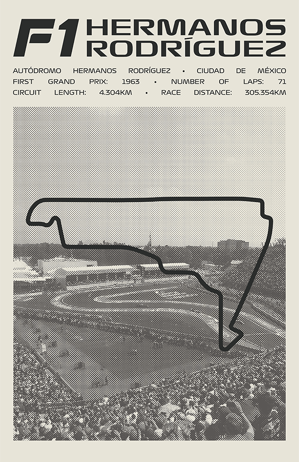 Autódromo Hermanos Rodríguez Poster – Picture Series