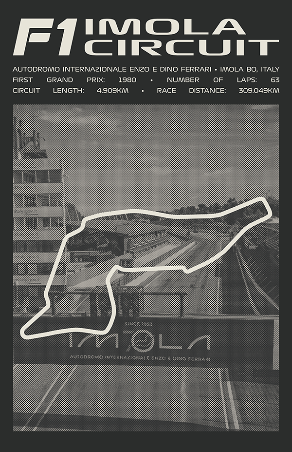 Autodromo Internazionale Enzo e Dino Ferrari Poster – Picture Series