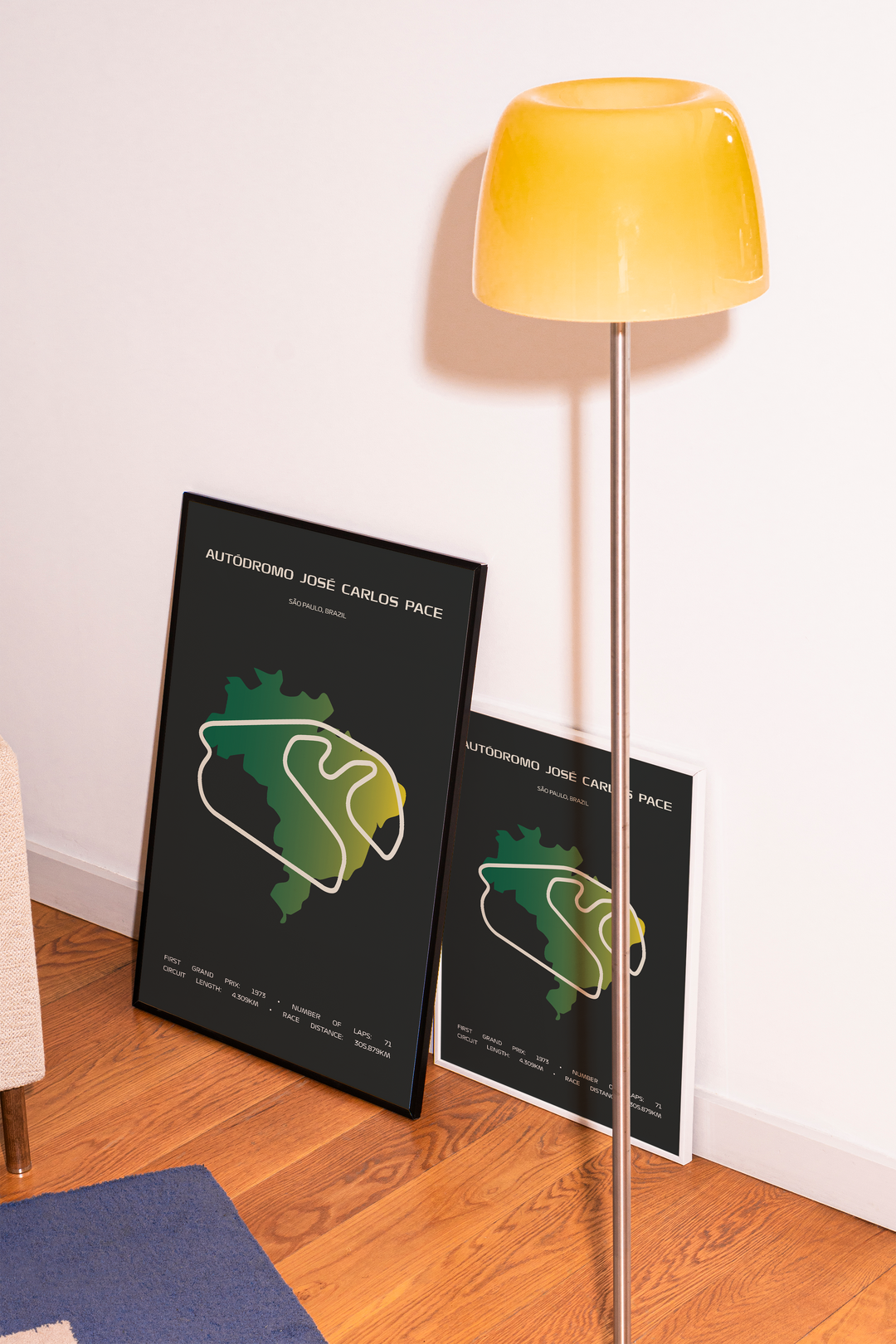 Autódromo José Carlos Pace Poster – Minimal Series