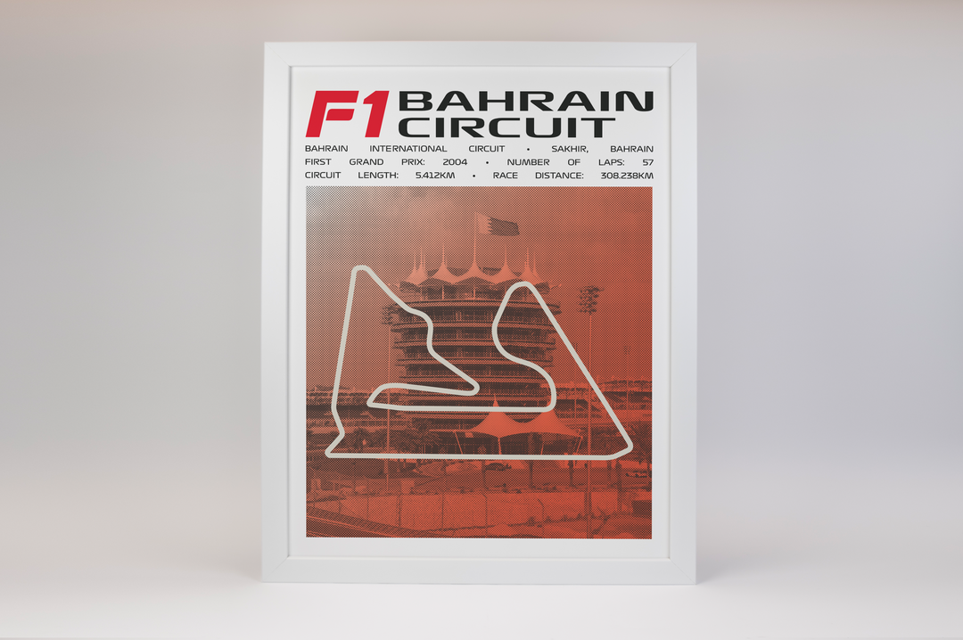 Bahrain International Circuit Poster – Picture Series