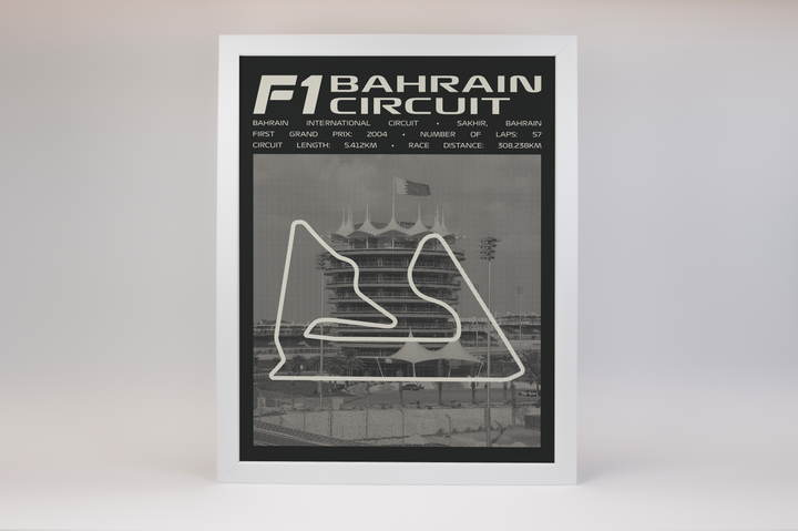 Bahrain International Circuit Poster – Picture Series