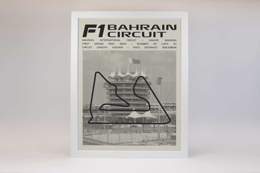 Bahrain International Circuit Poster – Picture Series