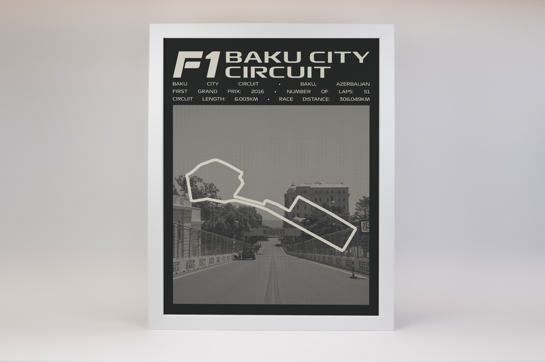 Baku City Circuit Poster – Picture Series