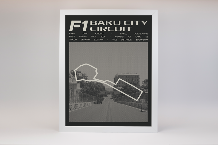 Baku City Circuit Poster – Picture Series