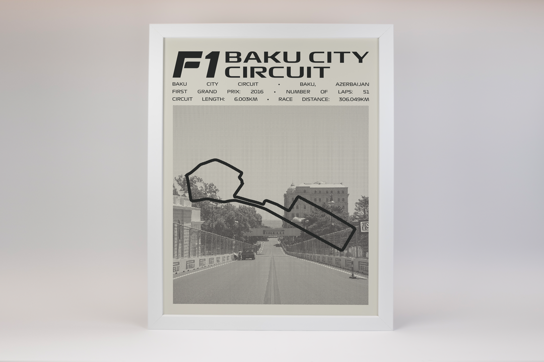 Baku City Circuit Poster – Picture Series