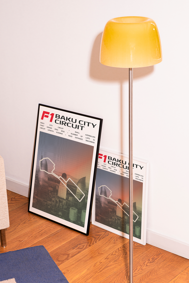 Baku City Circuit Poster – Picture Series