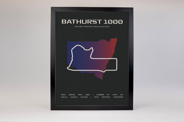 Bathurst 1000 Poster – Minimal Series