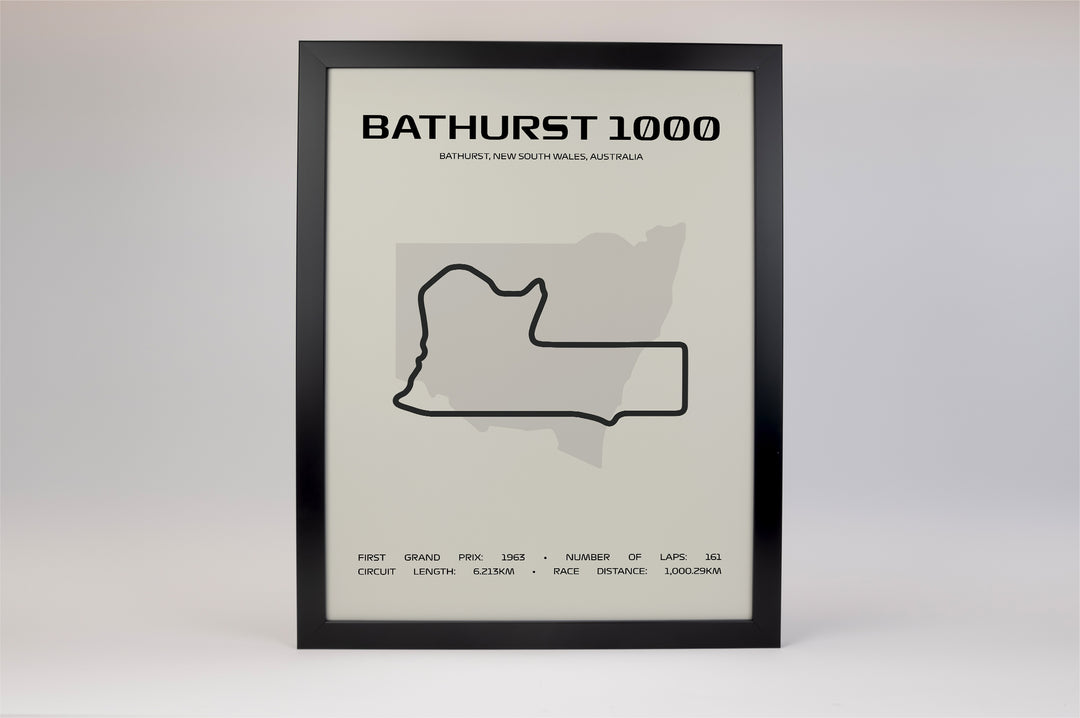 Bathurst 1000 Poster – Minimal Series