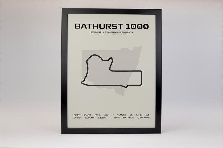 Bathurst 1000 Poster – Minimal Series