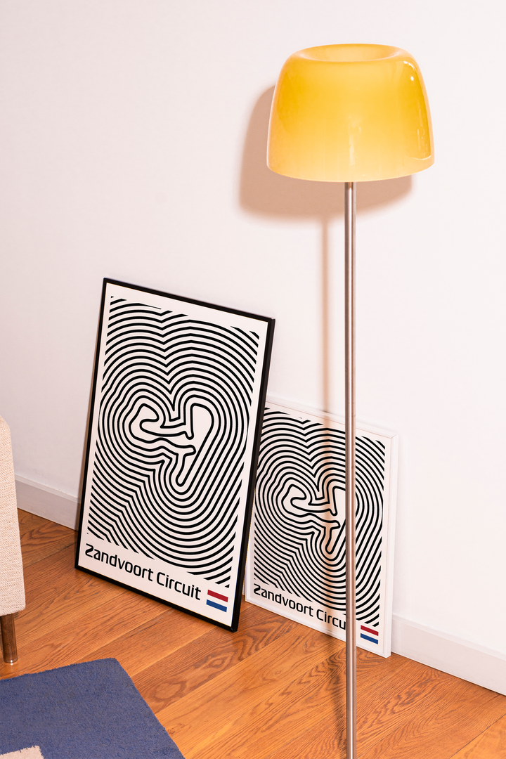 Circuit Zandvoort Poster – Line Series