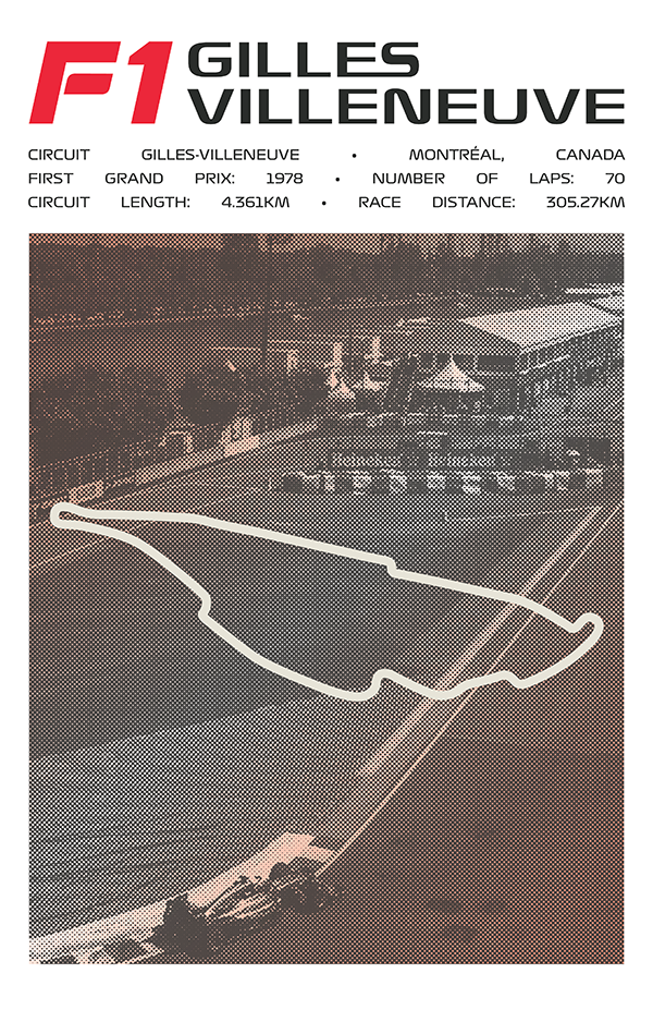 Circuit Gilles-Villeneuve Poster – Picture Series