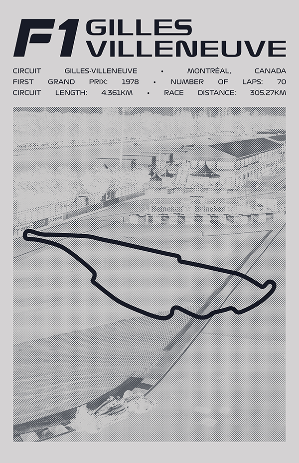 Circuit Gilles-Villeneuve Poster – Picture Series