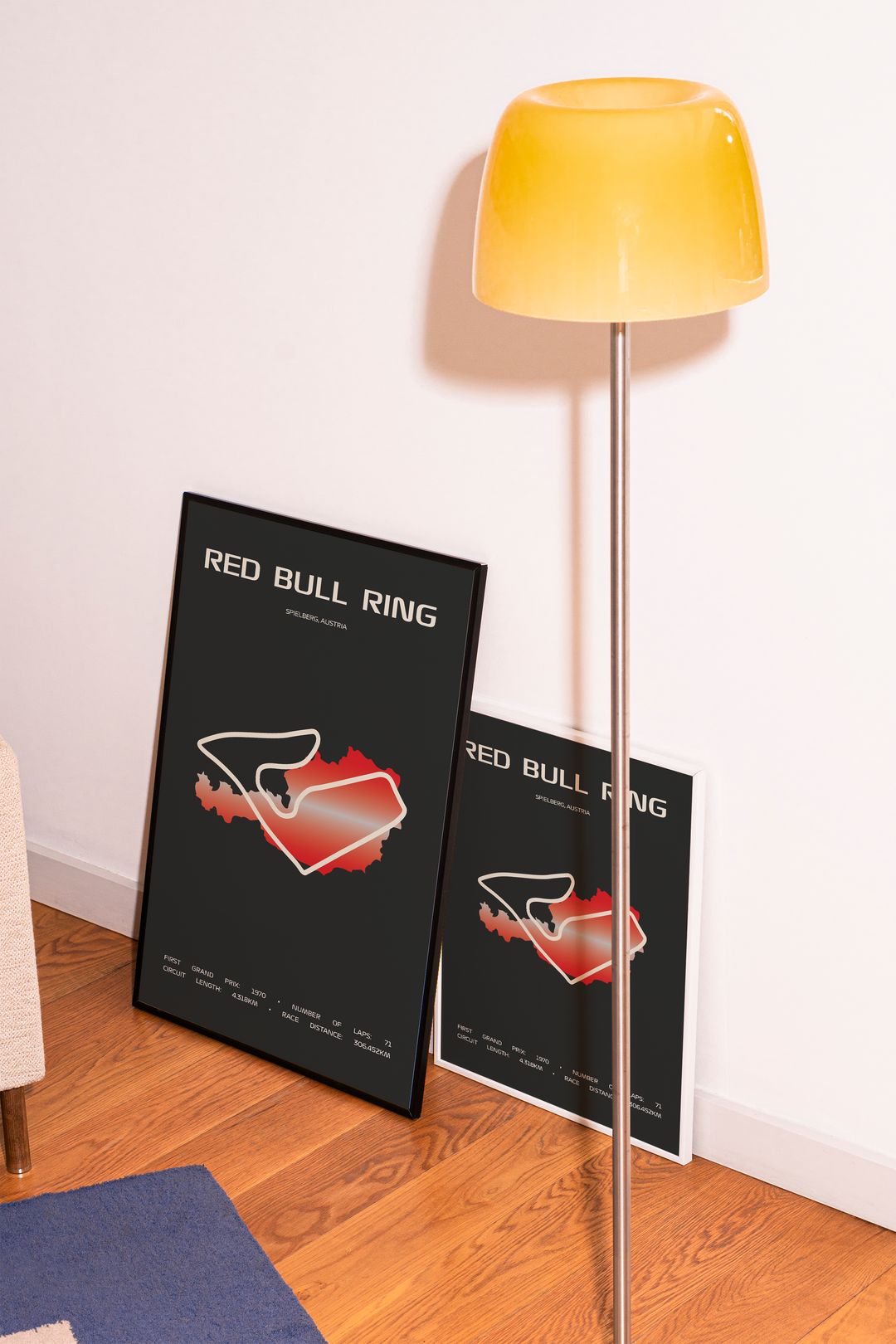 Red Bull Ring Poster – Minimal Series