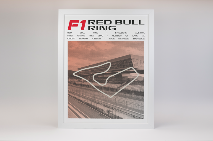 Red Bull Ring Poster – Picture Series
