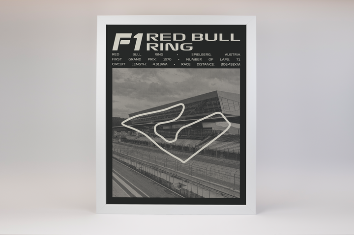 Red Bull Ring Poster – Picture Series